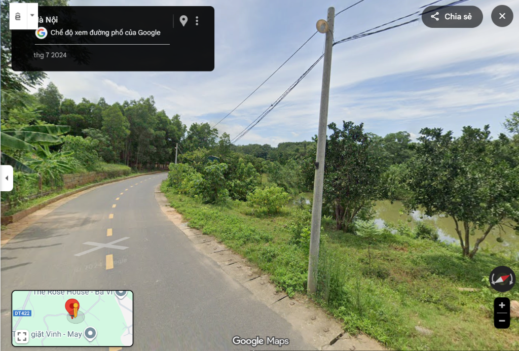 Bán 3093m2 đất mặt đường Thôn Dy, Ba Vì, Hà Nội